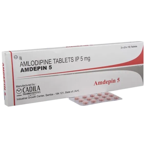 amdepin 5mg tablet 15's